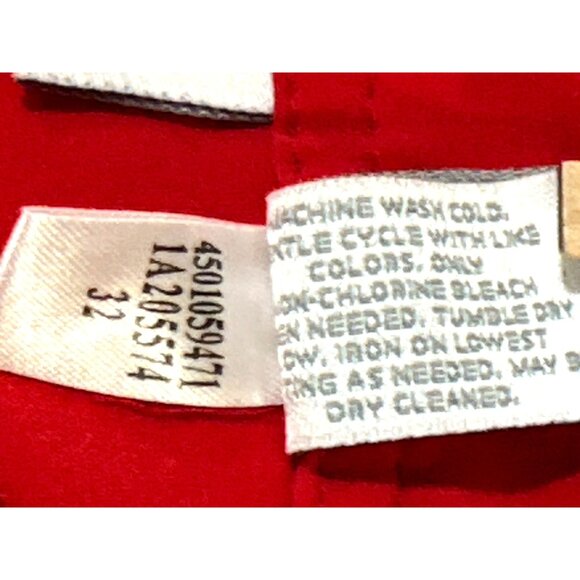 Chicos Zenergy Red Luxury Soft Stretch Capris Zipper Cargo Pockets Size 0 - Picture 9 of 11